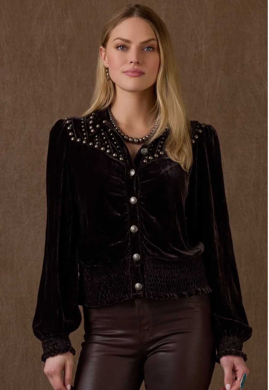 Bronco Etta Top - Double D Ranch - T4111