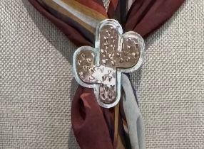 Bronze Cactus Scarf Slide - PDDFSS-41