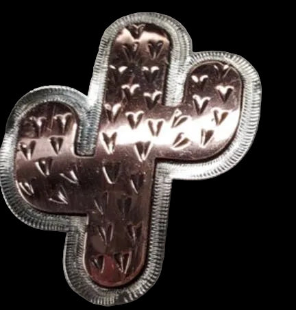 Bronze Cactus Scarf Slide - PDDFSS-41