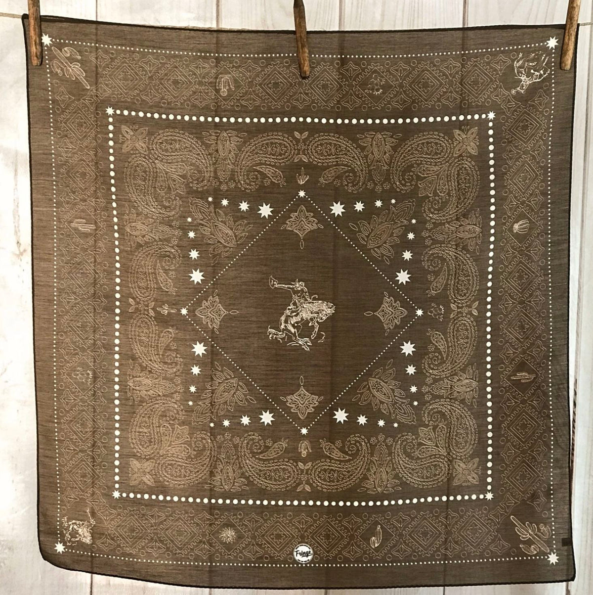 Brown Bandito 26" Bandana - BNDF-0087