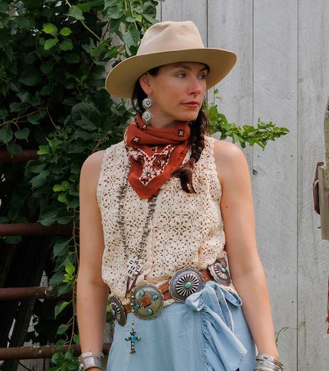 Callista Crochet Tank - Pearl - 411705