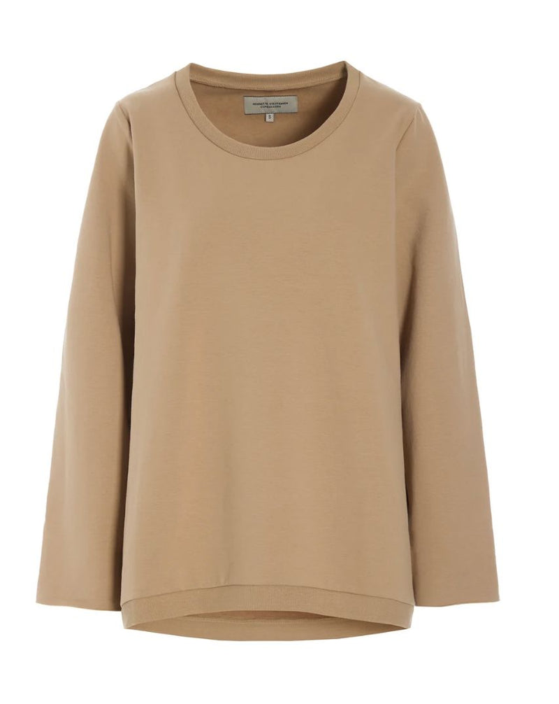 Camel Crew Cotton Sweatshirt - 71605C