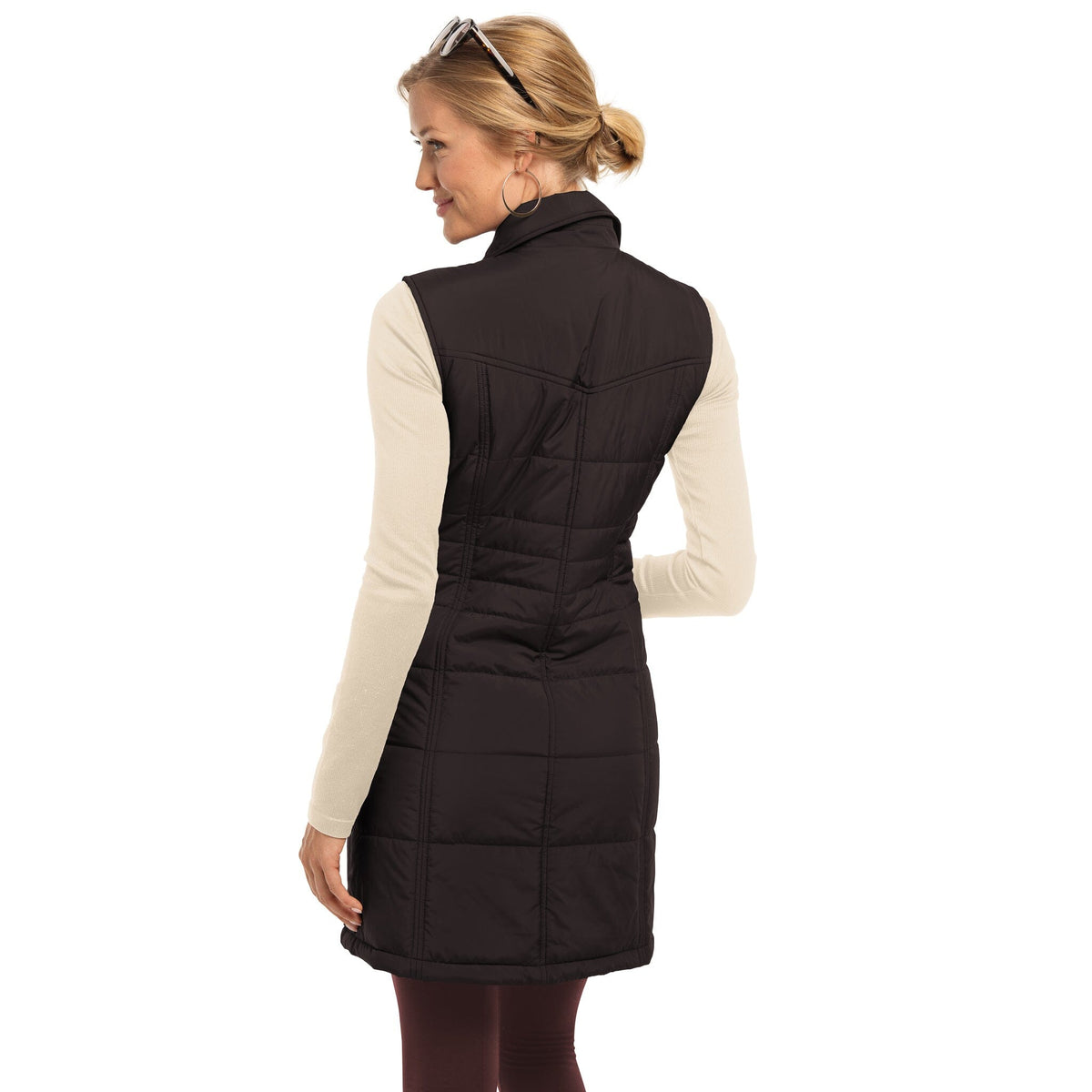 Cascade Black Nylon Vest - CASCB