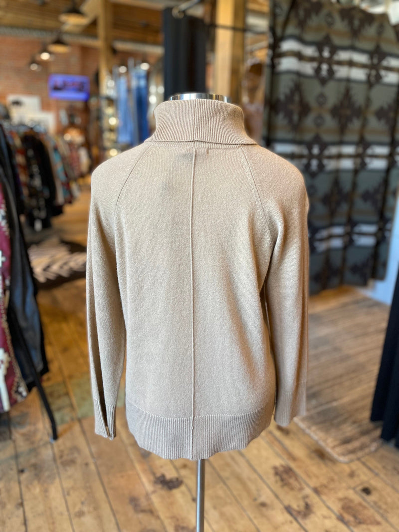Cashmere Turtleneck Camel - WAL2
