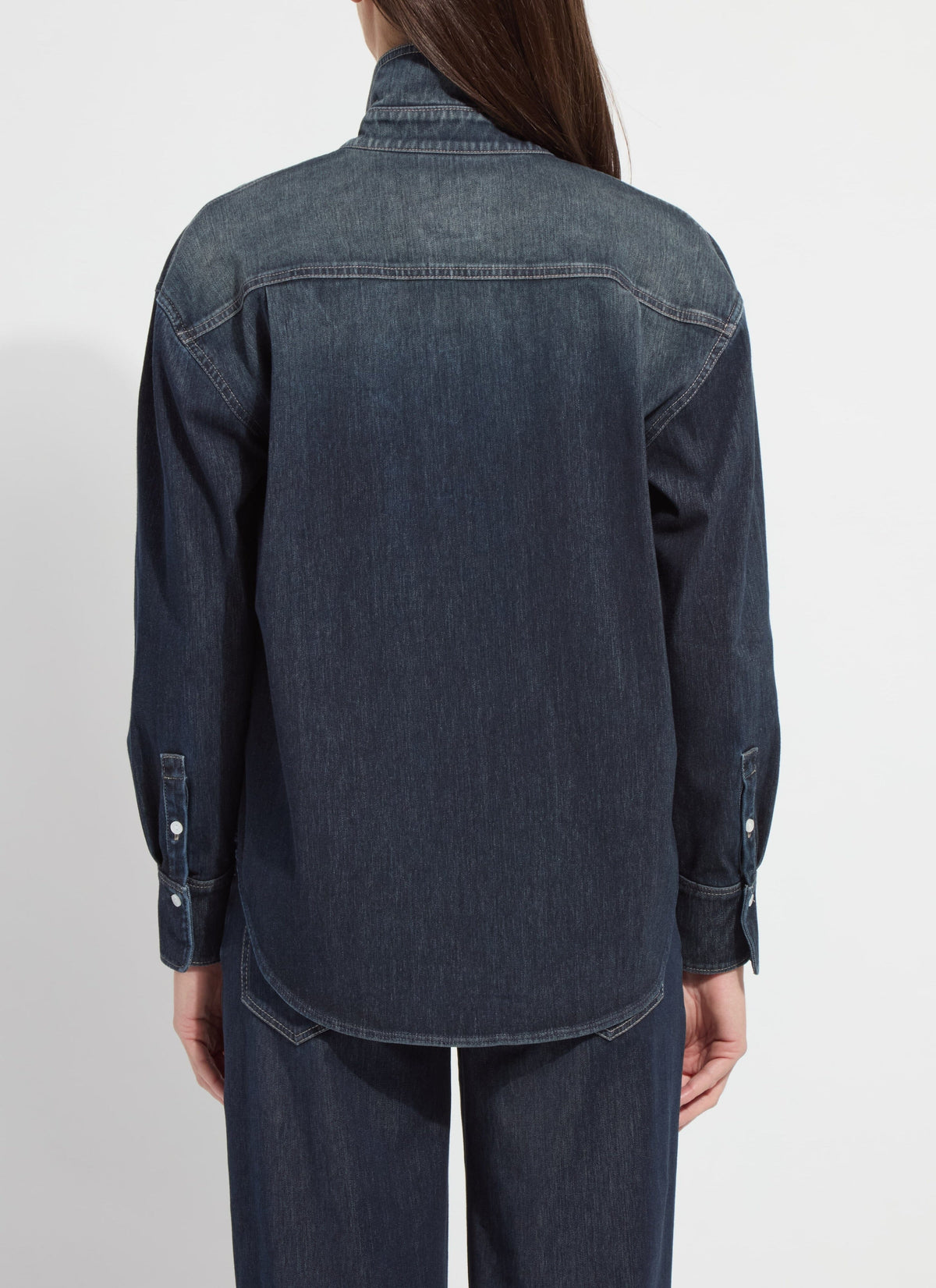 Cassidy Denim Shacket - LY3816