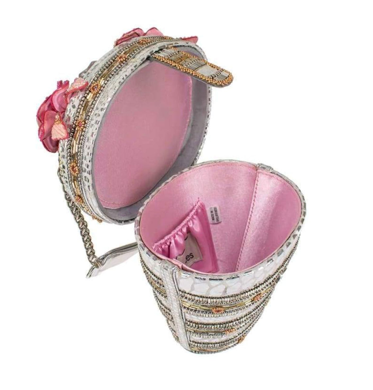 Champagne On Ice Beaded Bag - MF20513