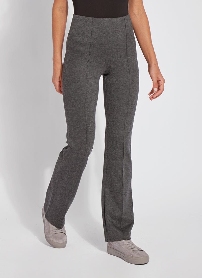 Charcoal Ponte Pant - 2288CH