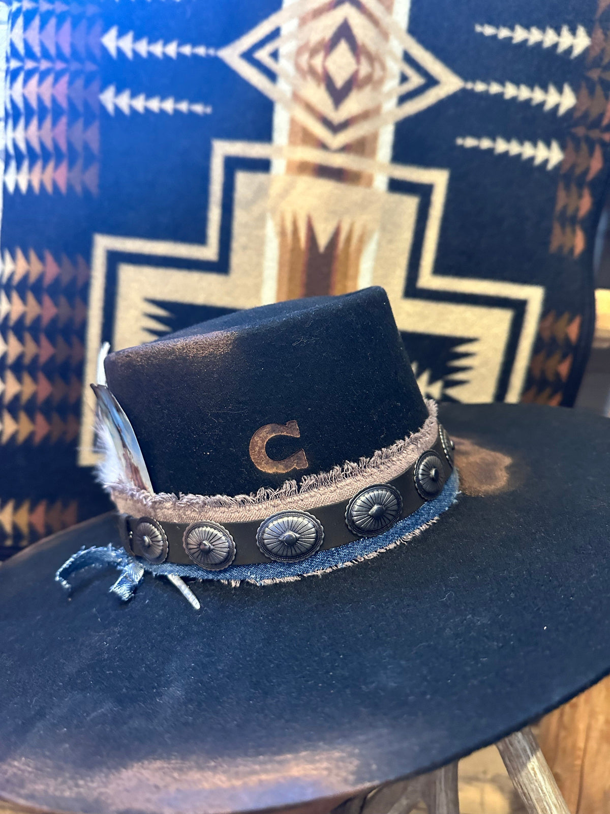 Charlie Horse High Desert Embellished Hat HIML49