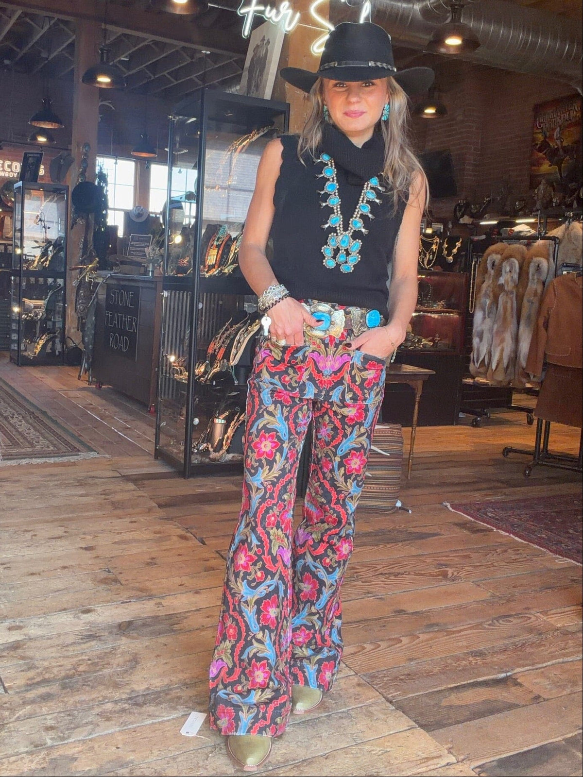 Charlie Damask Trouser - 358338
