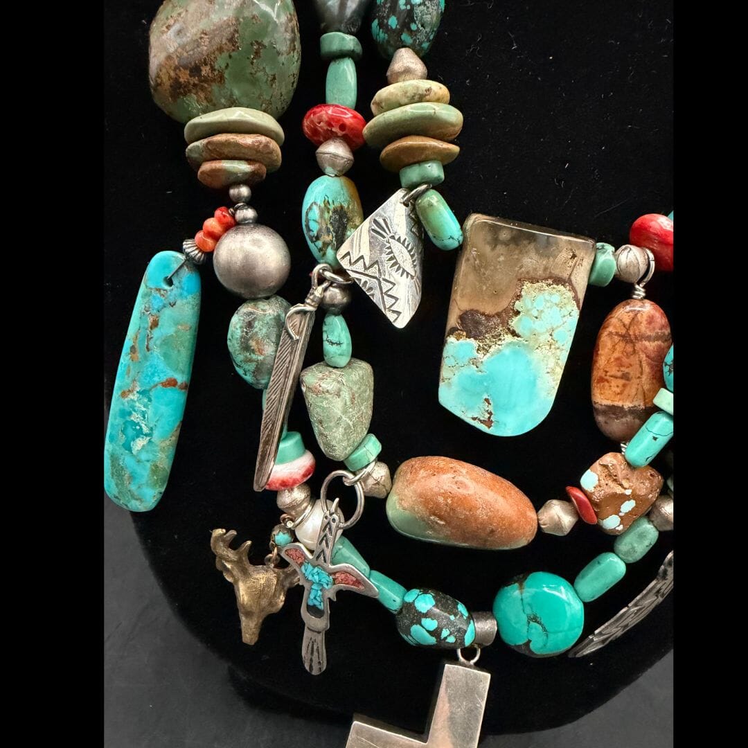 Charm 3 Strand Necklace - NSZ220