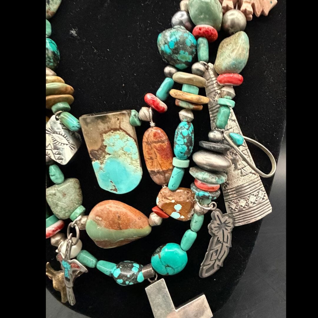 Charm 3 Strand Necklace - NSZ220
