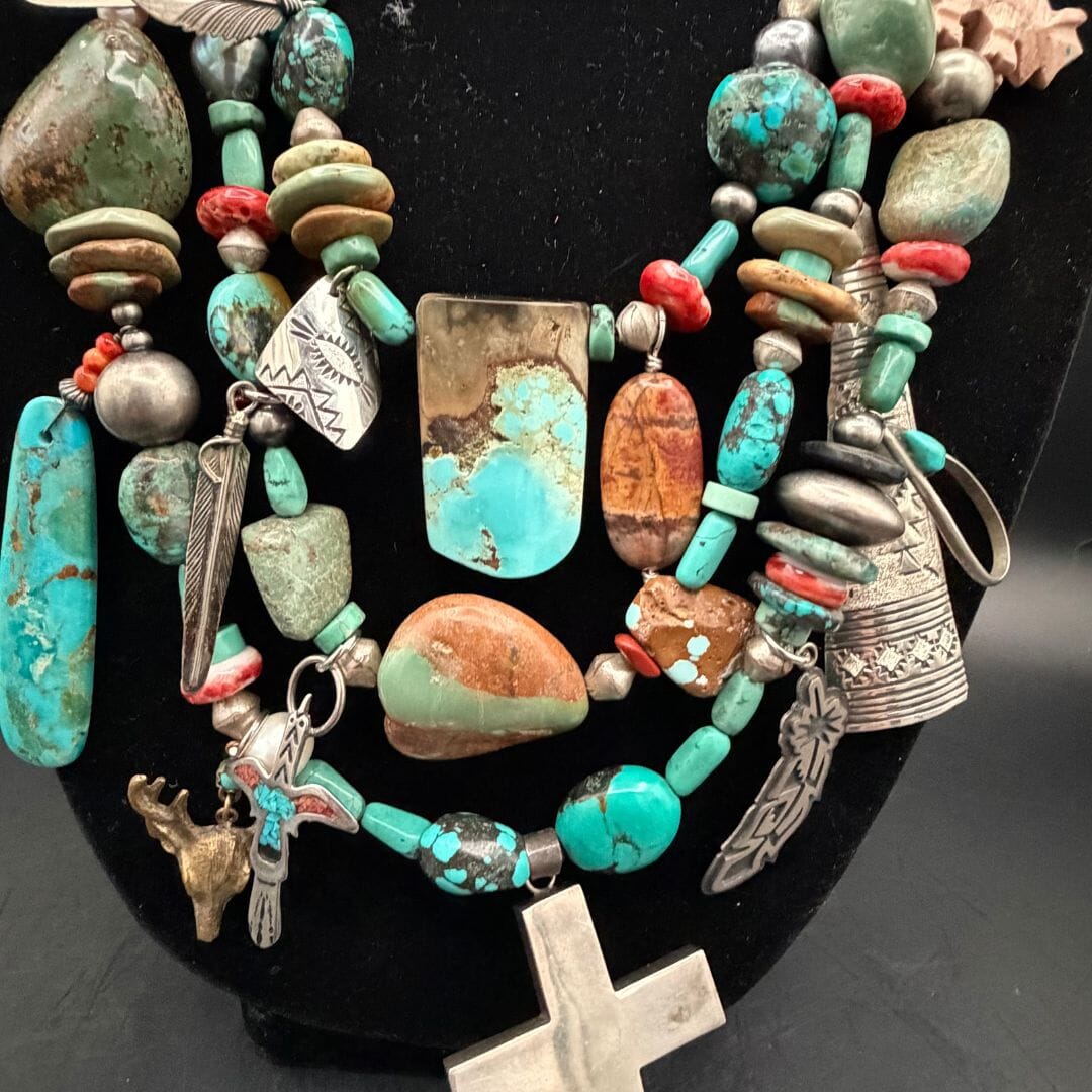 Charm 3 Strand Necklace - NSZ220