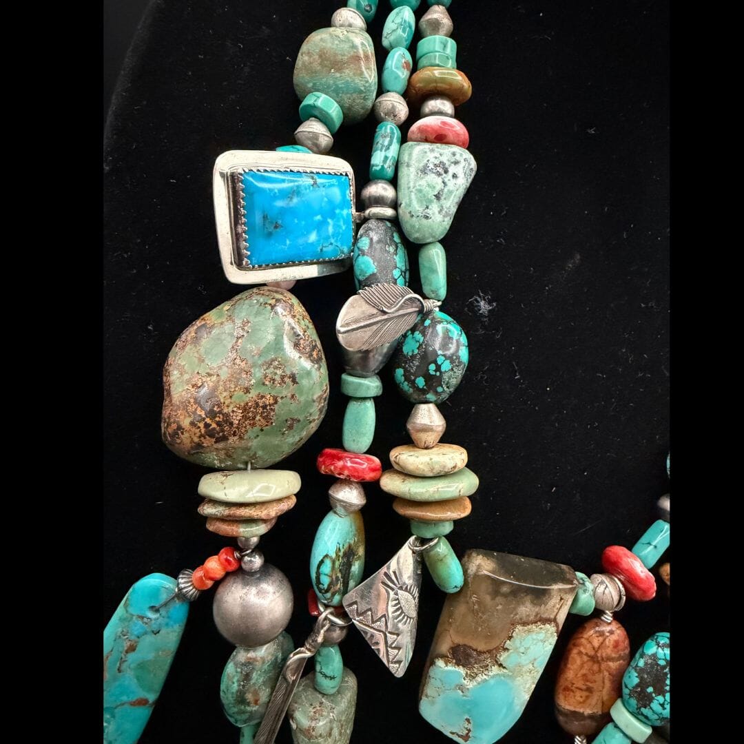 Charm 3 Strand Necklace - NSZ220