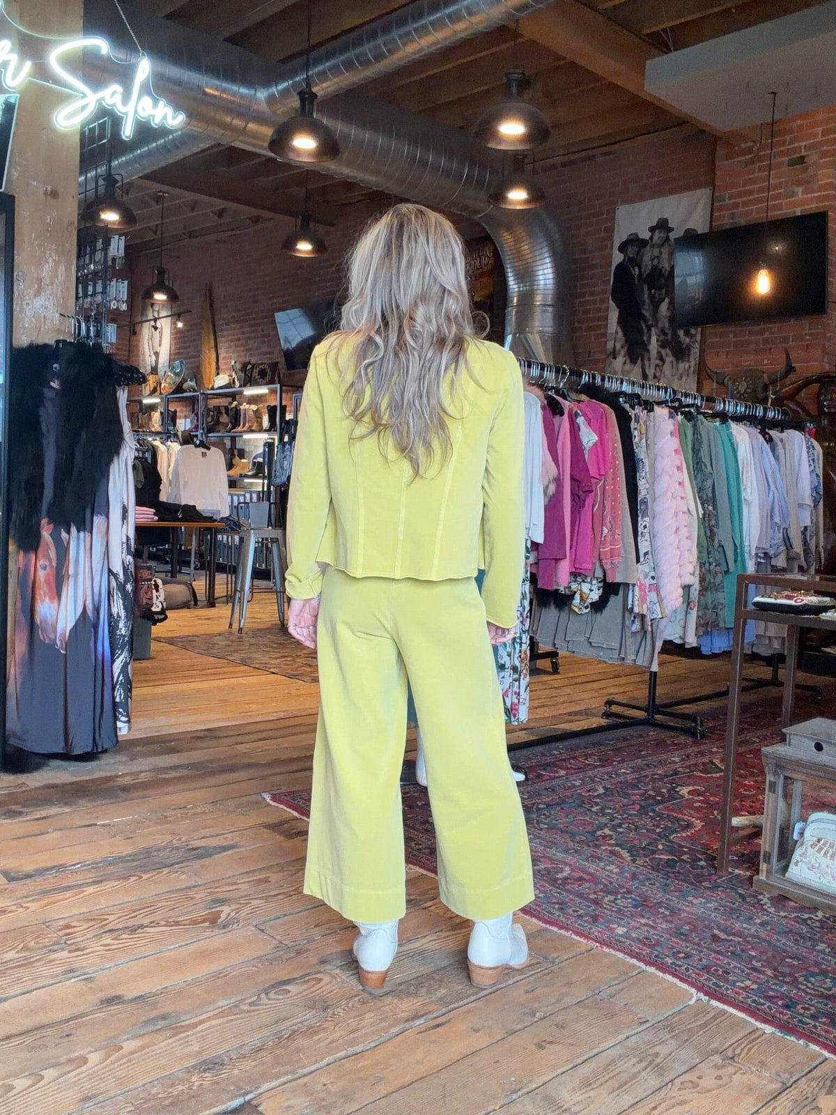 Chartreuse Coco Jacket - Testimony - J42CR