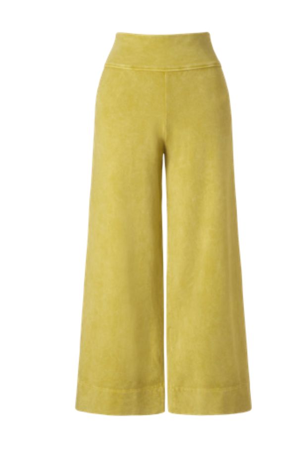 Chartreuse Palazzo Pant - Testimony - P41CR