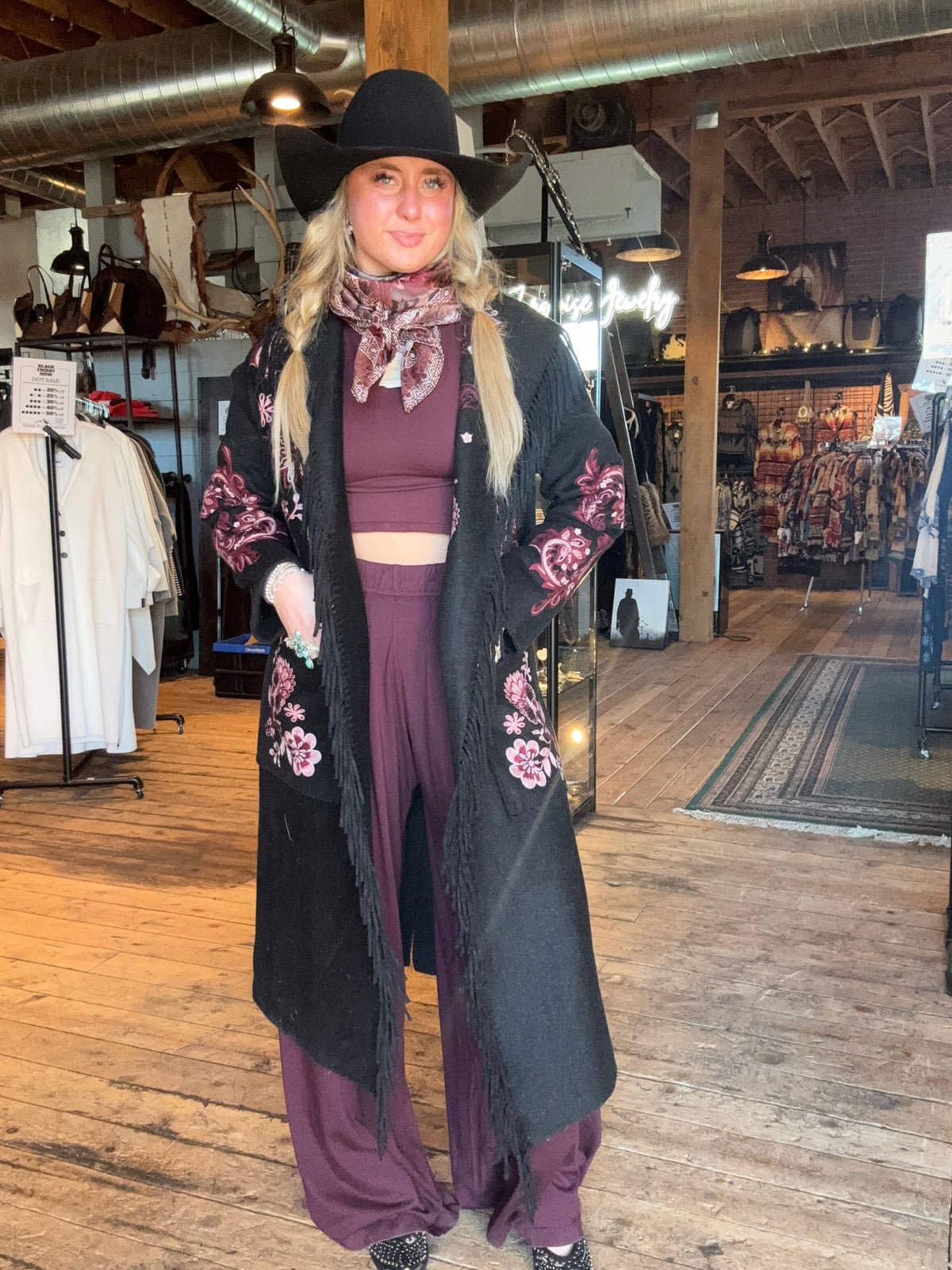 Chelli Fringe Coat - C4525