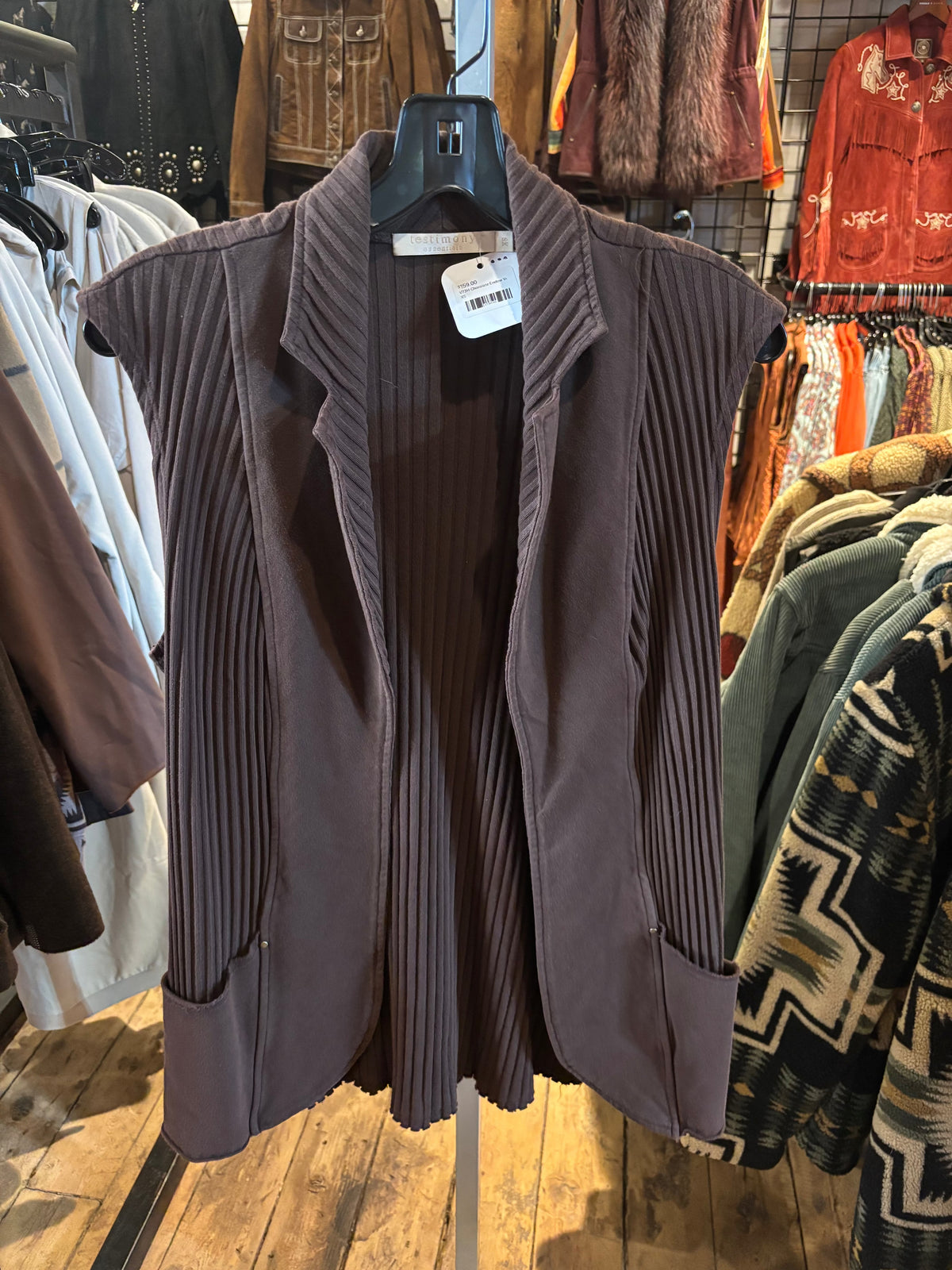 Chocolate Endow Vest - Testimony - V73H