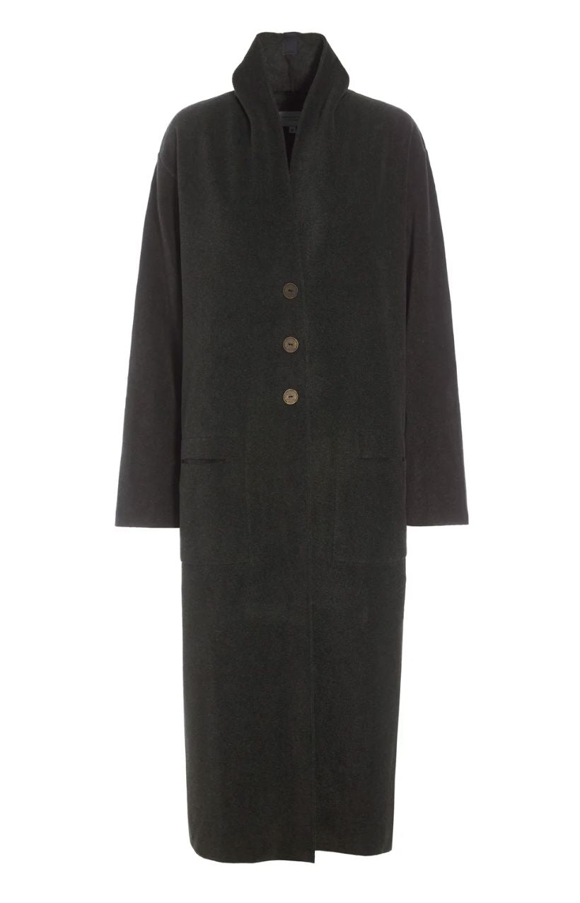 Chocolate Fleece Duster - Henriette Steffensen - 7162C