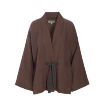 Chocolate Kimono Jacket - Henriette Steffensen - 87000C