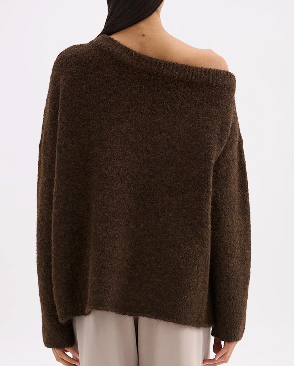 Chocolate Lavinia Sweater - 27616C