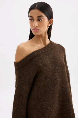 Chocolate Lavinia Sweater - 27616C