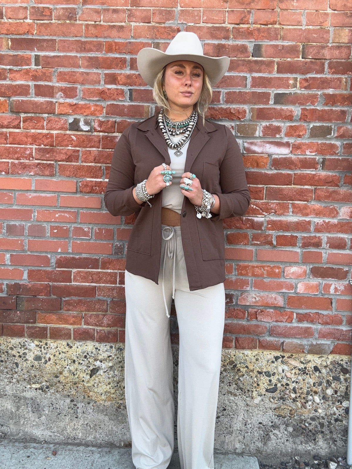 Chocolate Safari Jacket - Henriette Steffensen - 77004C