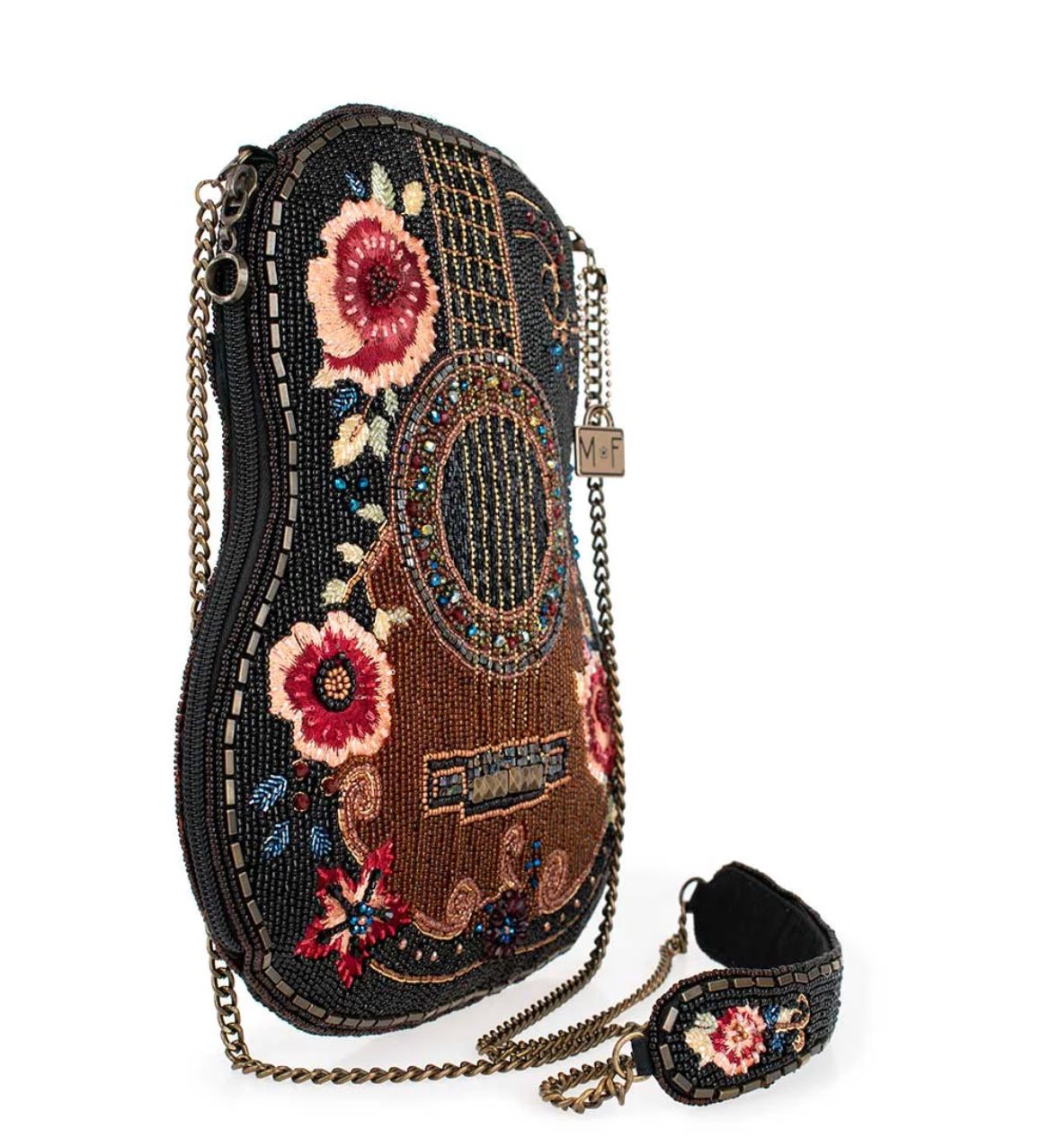 Classic Vibe Crossbody Beaded Handbag - MFS002447