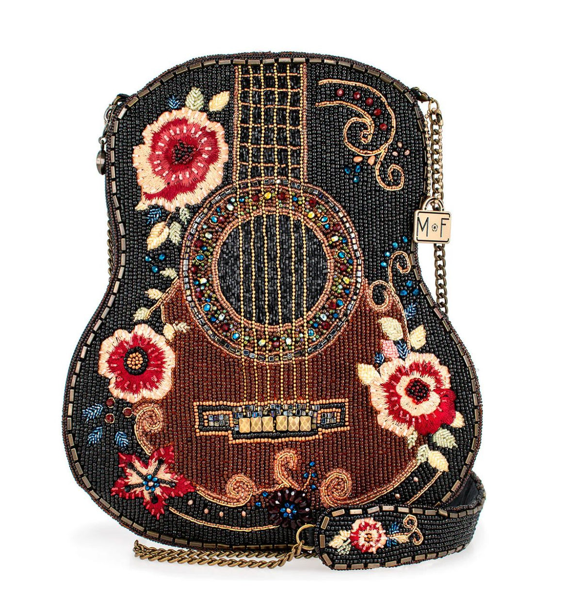 Classic Vibe Crossbody Beaded Handbag - MFS002447
