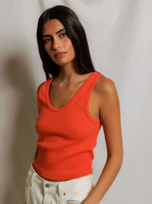Clementine Blondie Ribbed Tank