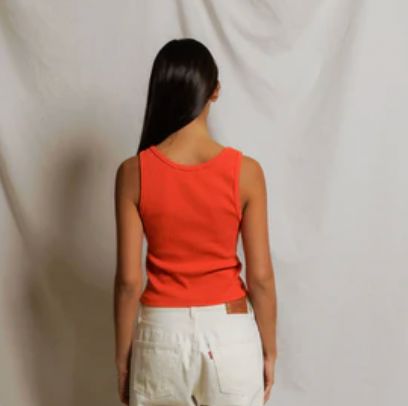 Clementine Blondie Ribbed Tank