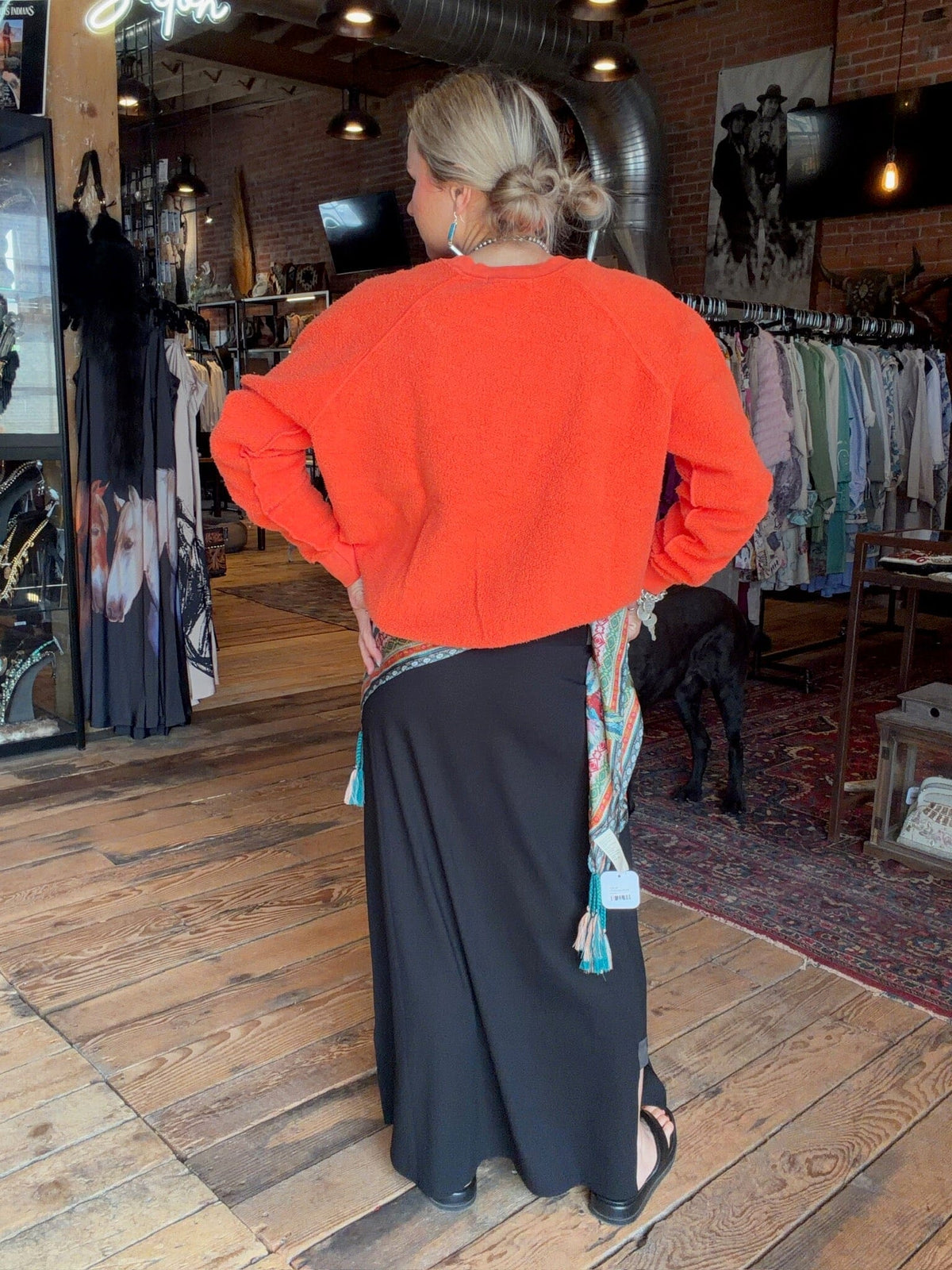 Clementine Ziggy Reversed Sweatshirt - ZIGCL