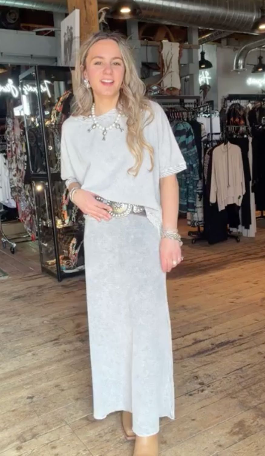 Cloud Lizzy Skirt - Testimony - S107C