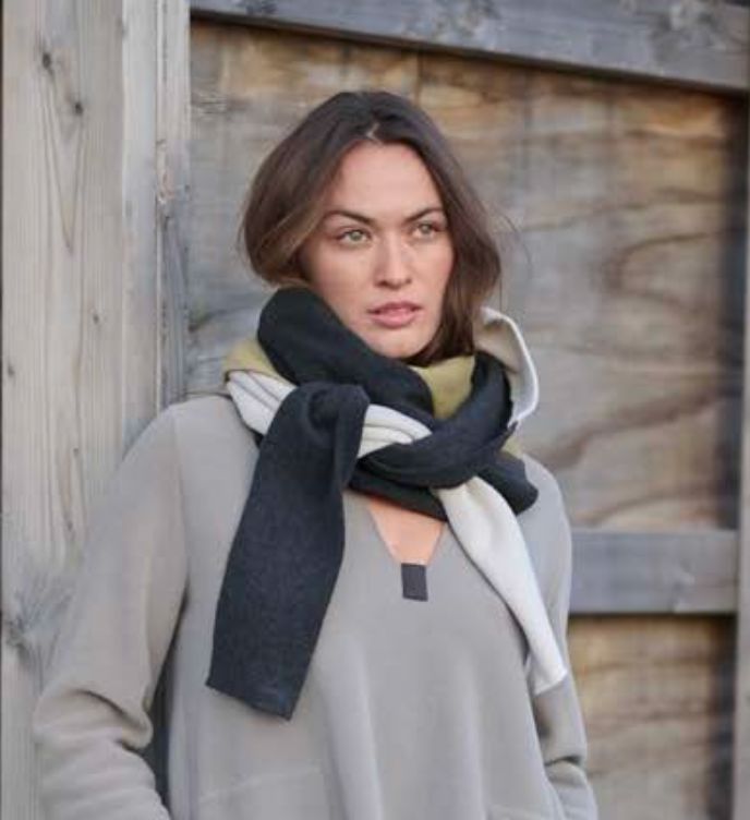 Color Block Scarf - Henriette Steffensen - 4063NW327