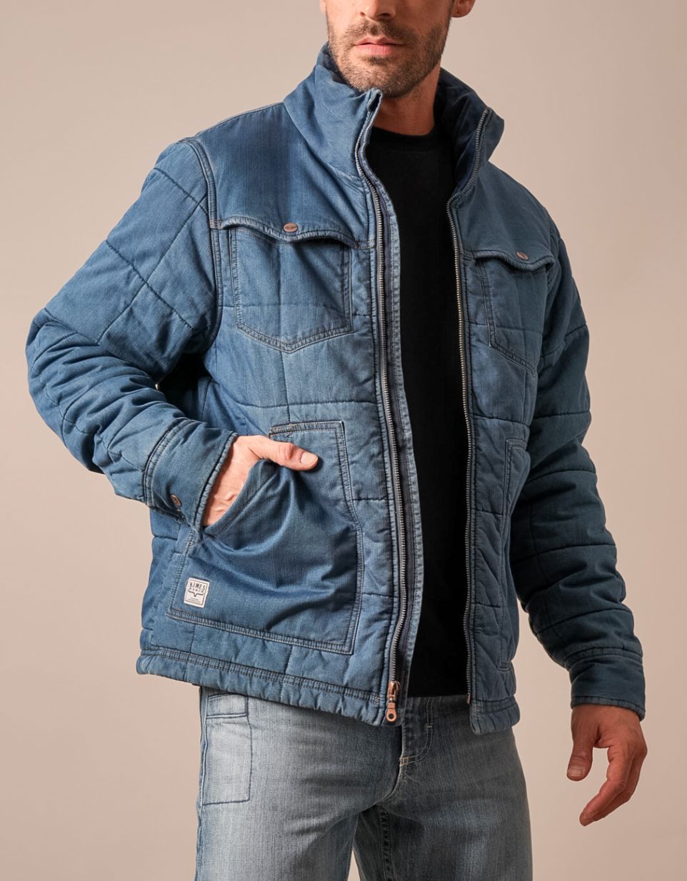 Colt Indigo Men's Jacket - MJA11