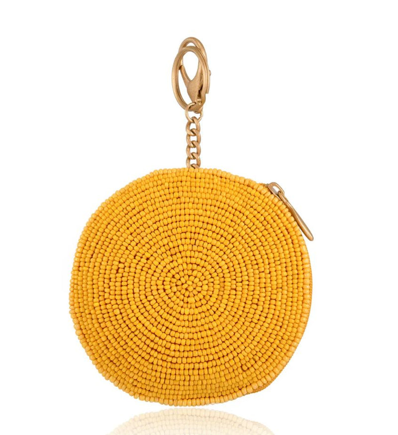 Cool Smiley Beaded Coin Purse - MFS002673
