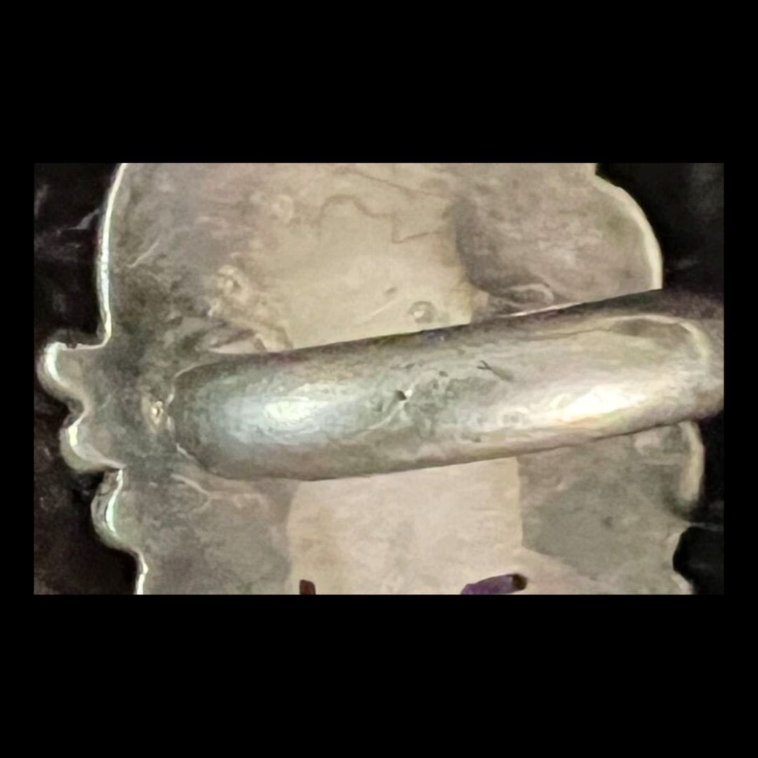 Coral/Turquoise/Sterling Silver Ring - RMH279