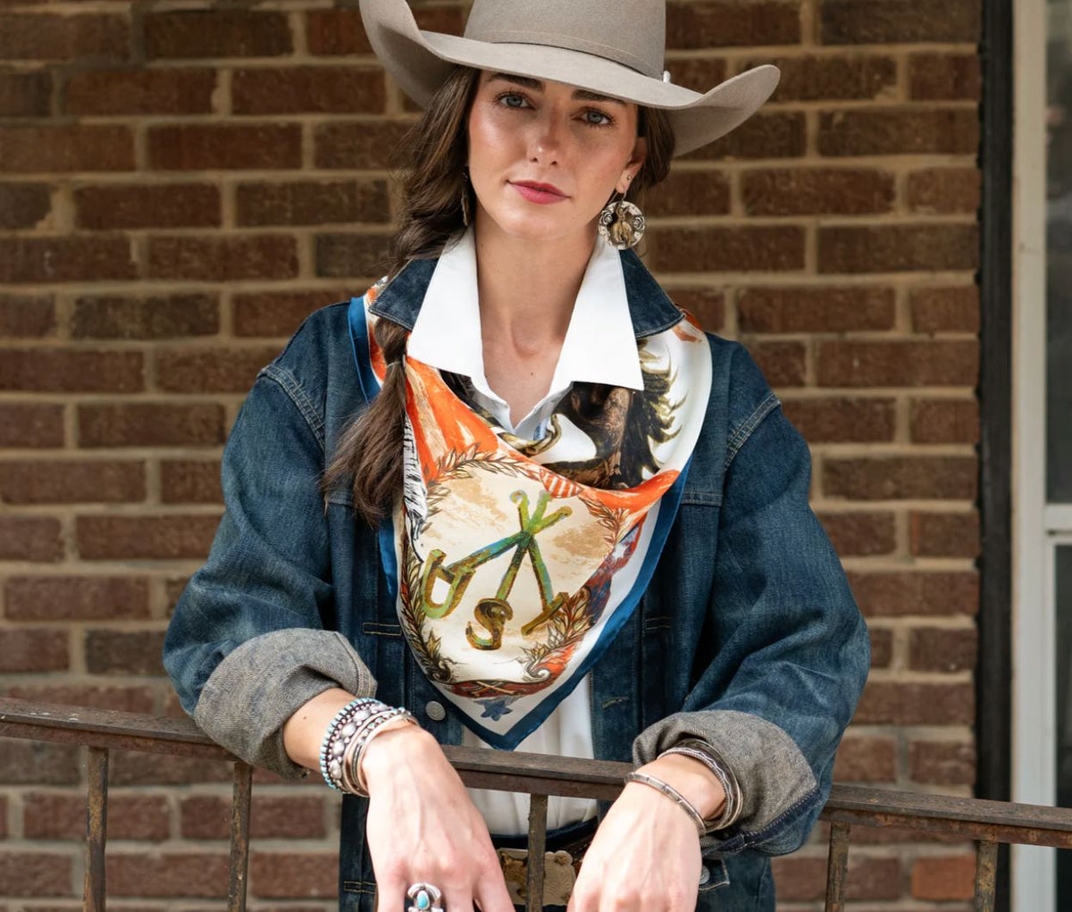 Cowboy Country Wild Rag Scarf - SCF-CC