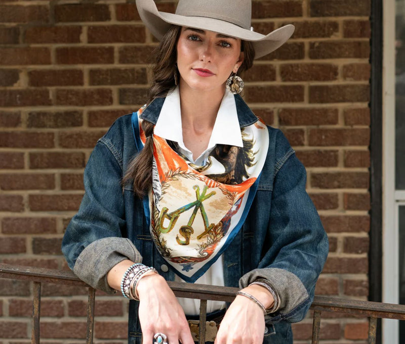 Cowboy Country Wild Rag Scarf - SCF-CC