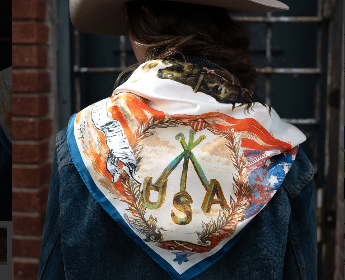 Cowboy Country Wild Rag Scarf - SCF-CC