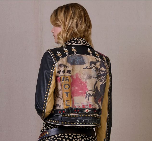 Cowboy Graffiti Jacket - Double D Ranch - C3504