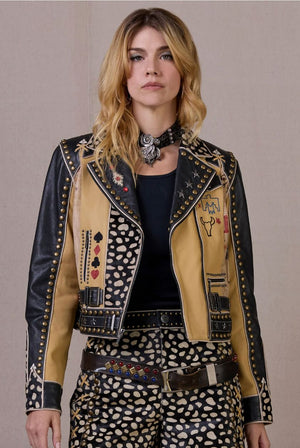 Cowboy Graffiti Jacket - Double D Ranch - C3504