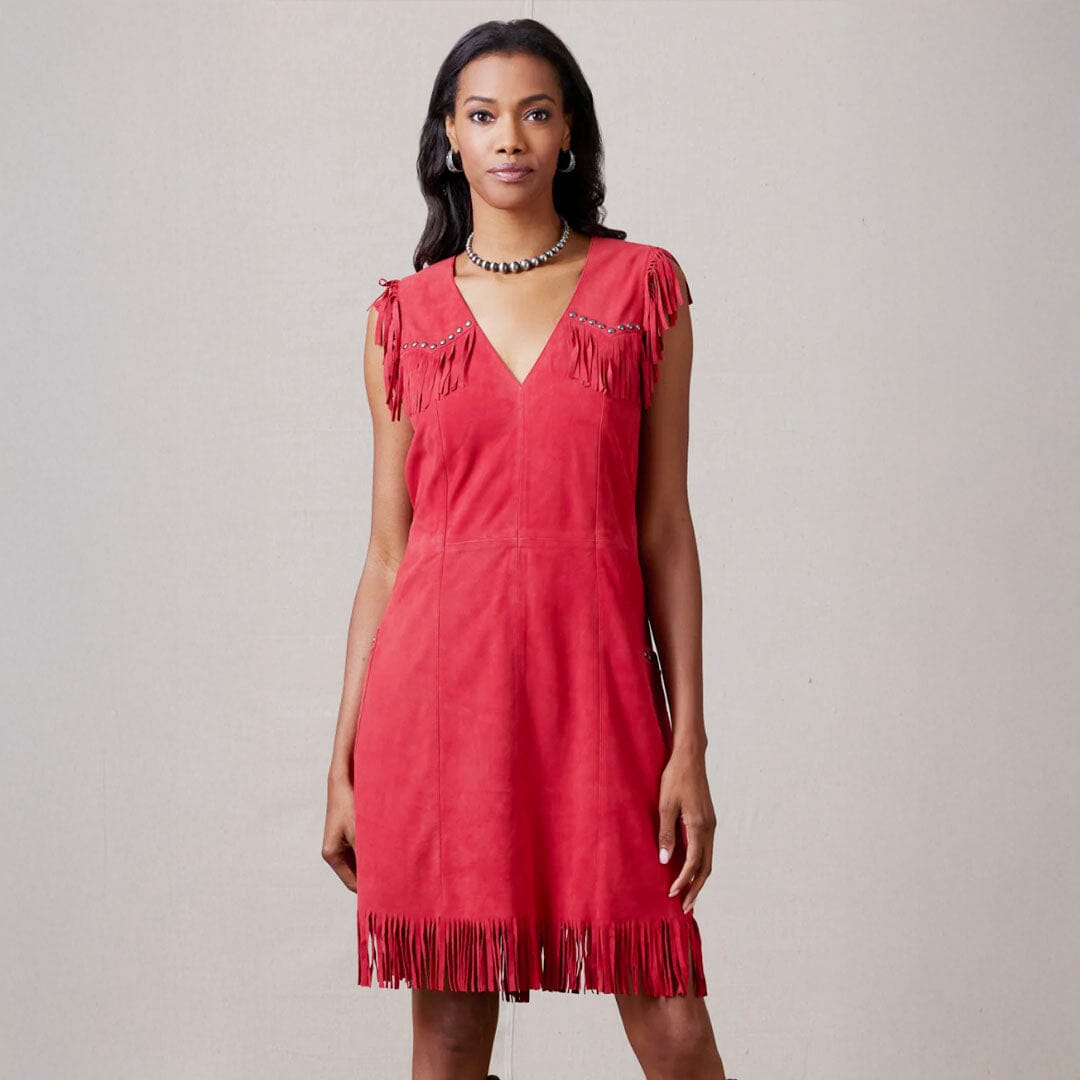 Cowgirl 'til I Die Dress - Double D Ranch - Cherry - D1447 STONE FEATHER ROAD Cowgirl 'til I Die Dress - Double D Ranch - Cherry - D1447 STONE FEATHER ROAD