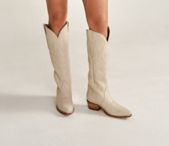 Cream Loretta Boot - 20054C