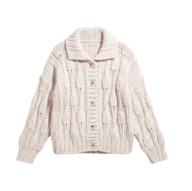Cream Lyla Cardigan - 5924CR