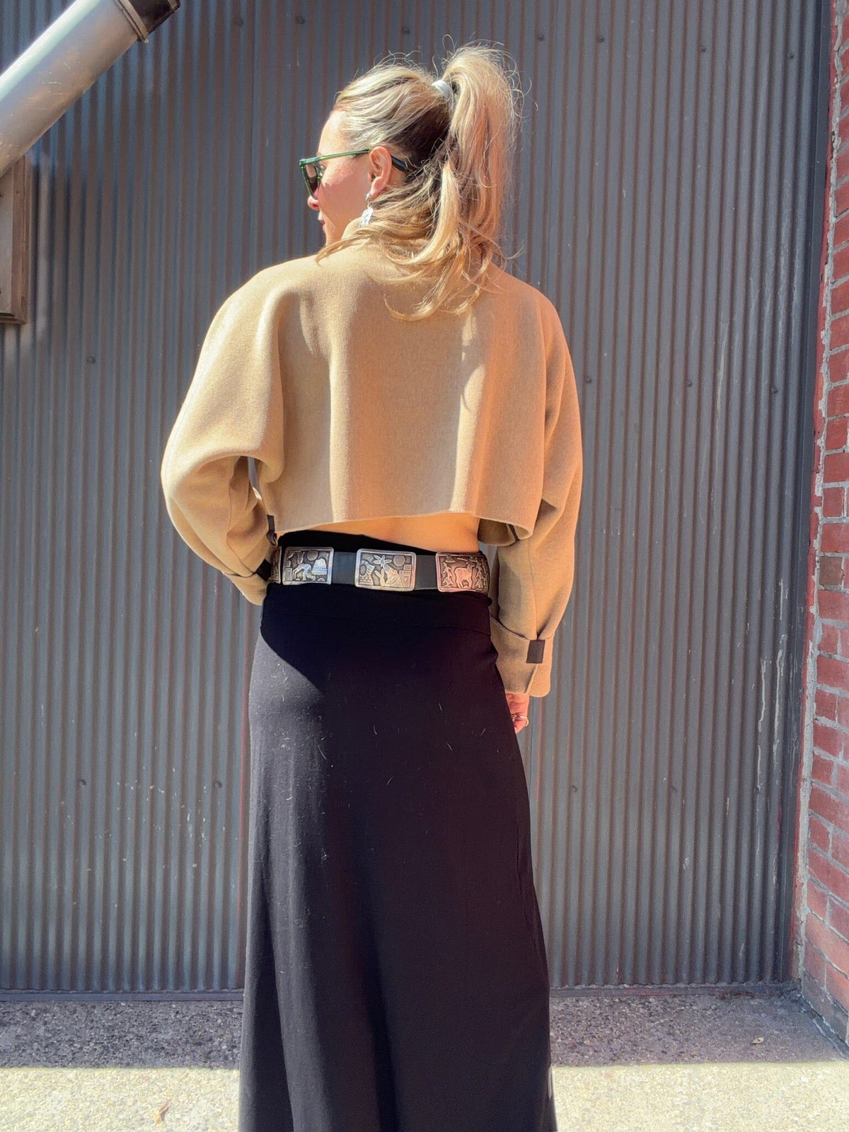 Cropped Fleece Pullover - Henriette Steffensen - 1372C