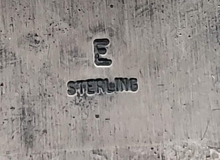 Cross "E" Sterling Silver & Turquoise Cuff - CSM1