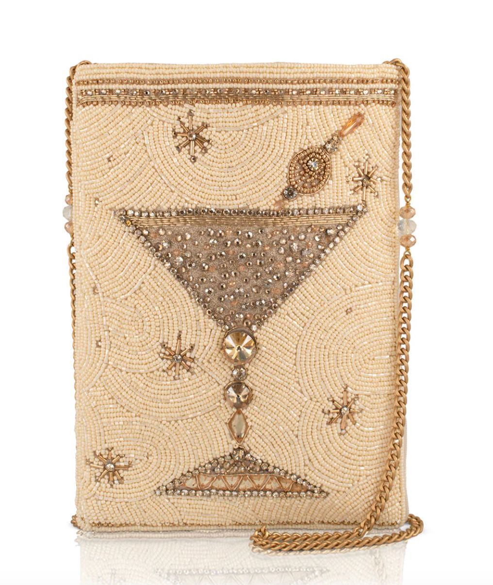 Crystal Martini Beaded Bag - MFS002682