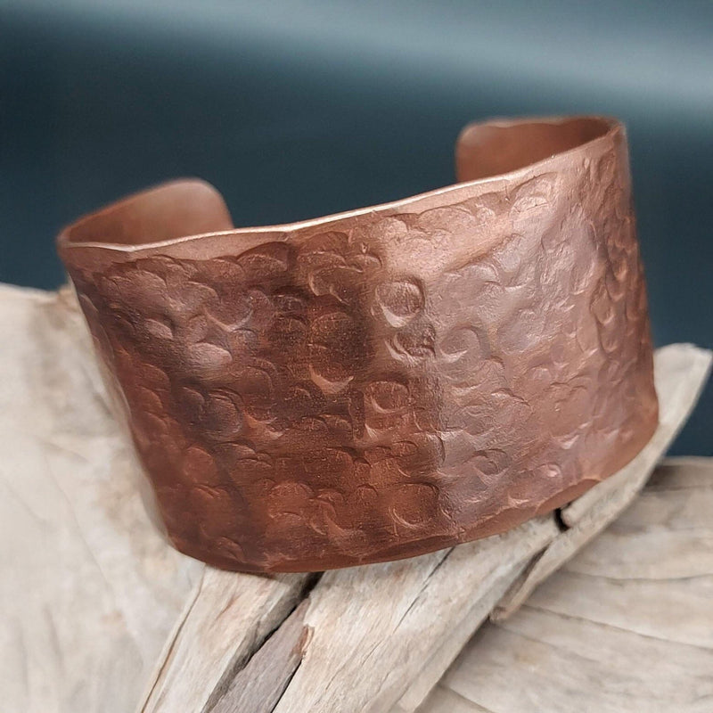 Cuff, Hammered Copper - CES (#4)