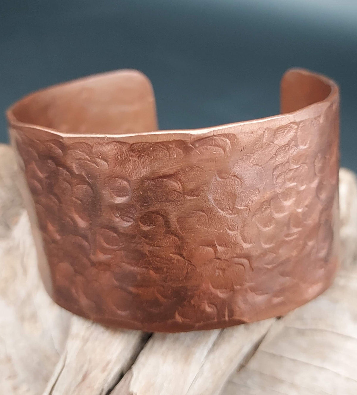 Cuff, Hammered Copper - CES (#4)