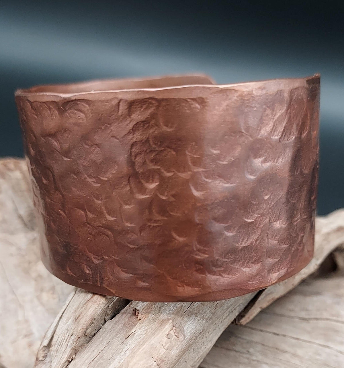 Cuff, Hammered Copper - CES (#4)